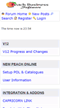 Mobile Screenshot of peachinfo.net