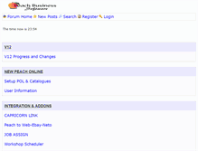 Tablet Screenshot of peachinfo.net